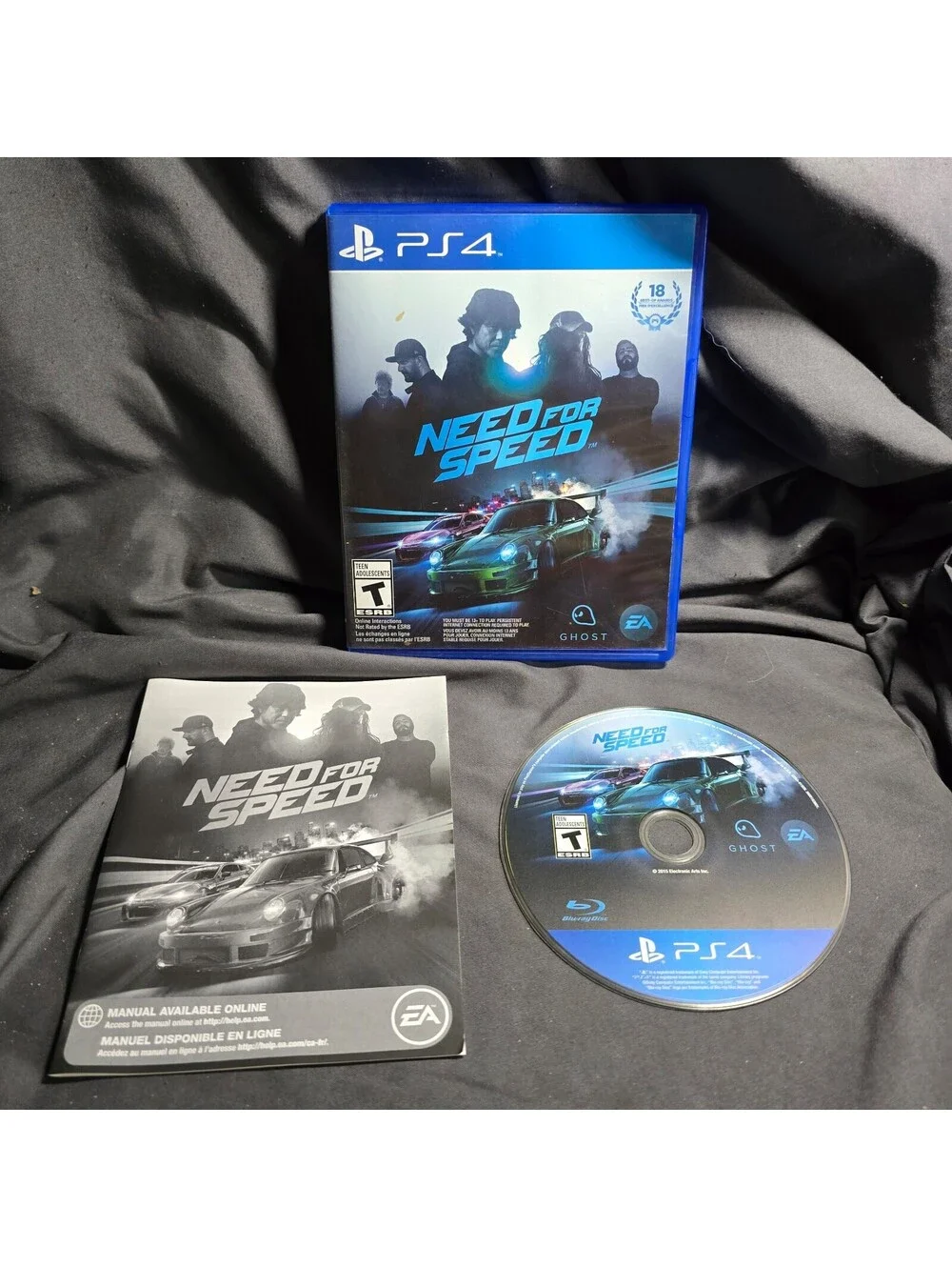 Need For Speed - Sony PlayStation 4 Game Tested And Working